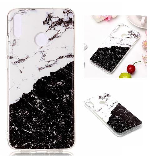 Coque en TPU motif de marbre style Q pour votre Huawei Honor 8X