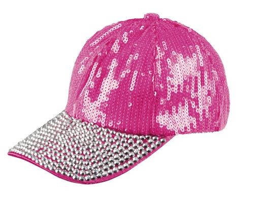 Boland casquette bling bling bling unisexe rose taille unique