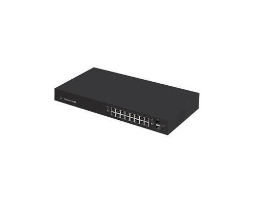 EdgeSwitch 16 Giga + 2 SFP PoE actif/passif 150W
