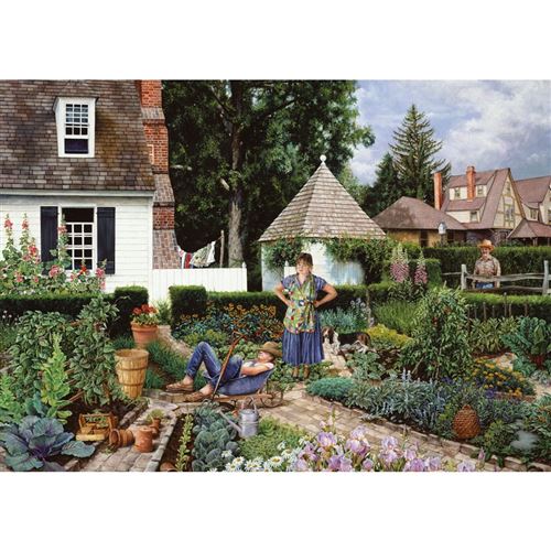 PIATNIK Puzzle LE JARDINIER Multicolore