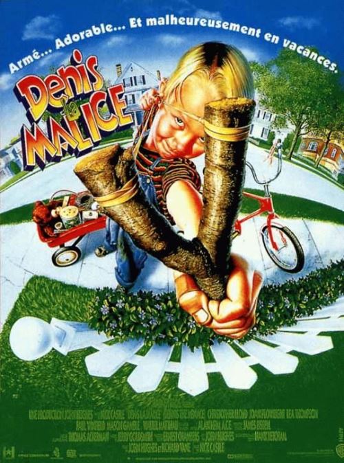 Denis La Malice AFFICHE CINEMA ORIGINALE
