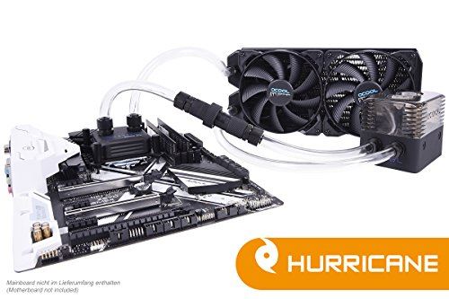 Alphacool 11345 Eissturm Hurricane Copper 45 2x140mm Complet Refroidissement par Eau Kits et AiO