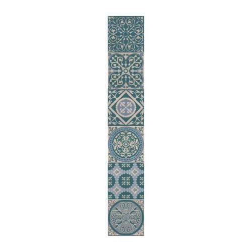Plage sticker déco carrelage - carreaux forli6 planches 15 x 15 cm