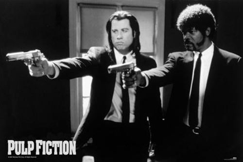 Pulp Fiction Poster - Fusils (61x91 cm)