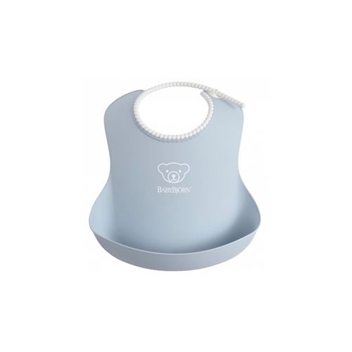 Babybjorn - Bavoir sans BPA Bleu pastel