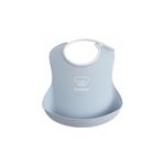 Bavoir Souple Bleu Pastel