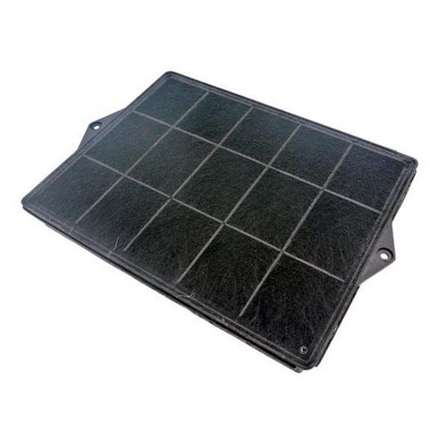 Filtre charbon rectangulaire type 160 (DKF41) (à l'unité) Hotte 481281718527, F00187/1 WHIRLPOOL, SCHOLTES, ROSIERES, BAUKNECHT, ELICA, ARISTON HOTPOINT, FAGOR, NEFF, IKEA WHIRLPOOL, BOSCH, BRANDT, SIEMENS - 51044