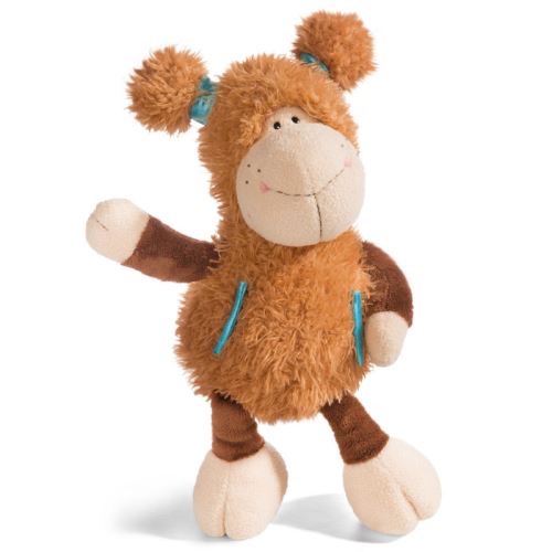 NICI - NICI 42185 Peluche en Forme de Mouton Jolly Jo Marron 25 cm