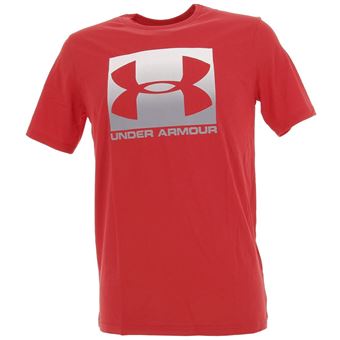 Tee shirt manches courtes Under armour Ua boxed rge mc tee Rouge Taille : M - 1