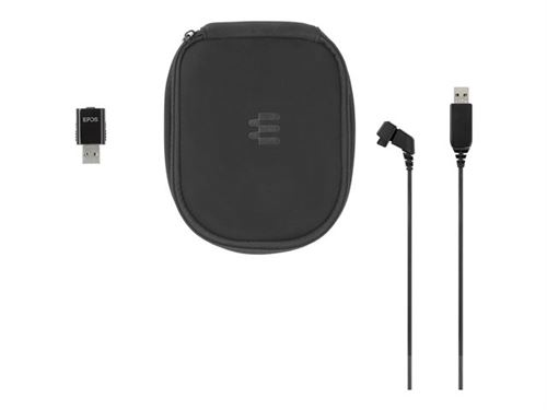 EPOS I SENNHEISER IMPACT SDW 5011 - 5000 Series - micro-casque - sur-oreille - convertible - DECT - sans fil - USB - noir - Certifié pour Skype for Business, Optimisé pour la CU