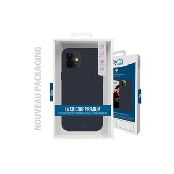 Coque Premium Silicone Et Microfibre Pour iPhone 13 Pro 10Mm Bleu