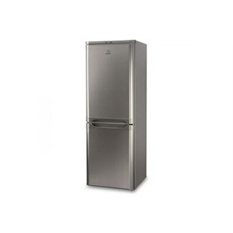 280€ sur Refrigerateur - frigo congélateur bas indesit ncaa 55 nx - 217l  (150+67) - froid statique - l 55cm x h 157cm - inox - Réfrigérateur  multi-portes - Achat & prix