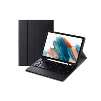 Etui avec clavier Bluetooth AZERTY pour Samsung Galaxy TAB A9 Plus / Tab A9+- Housse coque de protection avec Keyboard - Accessoires tablette pochette XEPTIO - 1