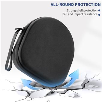 XANAD Housse Casque pour JBL Tune 510BT 520BT 680 NC 780 NC 770NC 760NC 730 BT 720BT 710BT et JBL Live 670NC /770NC Sac de Voyage (Fleur d'oranger