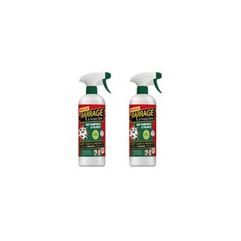 Venteo - Barrage à insectes - Lot de 2 - Efficace contre les insectes, ne  tâche pas, sans odeur - Contenance 1L