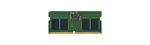 Kingston - DDR5 - module - 8 Go - SO DIMM 262 broches - 4800 MHz / PC5-38400 - CL40 - 1.1 V - mémoire sans tampon - non ECC - pour Dell Inspiron 14 16; Precision 34XX 7770; Lenovo IdeaPad Gaming 3 16