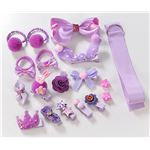 Barrettes Cheveux Fantaisie NOVAGO - Lot De 20 - Modèle Fruits - Pour Photos Bébé Et Enfant - Décoratives
