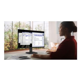 Philips 24E1N1200A - 1000 Series - écran LED - 24" (23.8" visualisable) - 1920 x 1080 Full HD (1080p) @ 100 Hz - IPS - 250 cd/m² - 1300:1 - 1 ms - HDMI, VGA, DisplayPort - haut-parleurs - noir