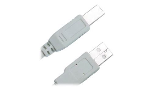 Jou Jye Computer CC 125 - Câble USB - USB type B (M) pour USB (M) - USB 2.0 - 1.8 m - moulé - beige