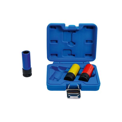 Bgs Technic Coffret De Douilles À Choc Avec Protection - 12,5 Mm - 3 Pcs - 7300 - Image 2
