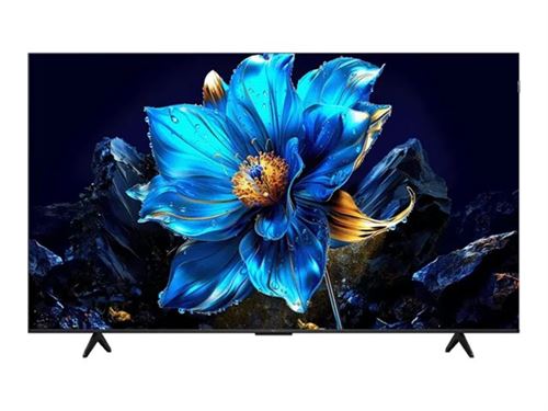 TCL 65P7K Classe de diagonale 65 (64.5 visualisable) P7K Series TV LCD rétro éclairée par LED QLED Smart TV Google TV 4K UHD (2160p) 3840 x 2160 HDR Quantum Dot, Direct LED métal brossé