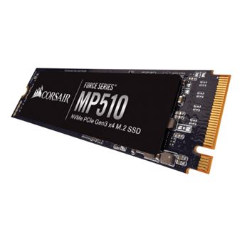 58€51 sur CORSAIR Force Series MP510 - SSD - 4 To - interne - M.2 2280 -  PCIe 3.0 x4 (NVMe) - AES 256 bits - SSD internes - Achat & prix