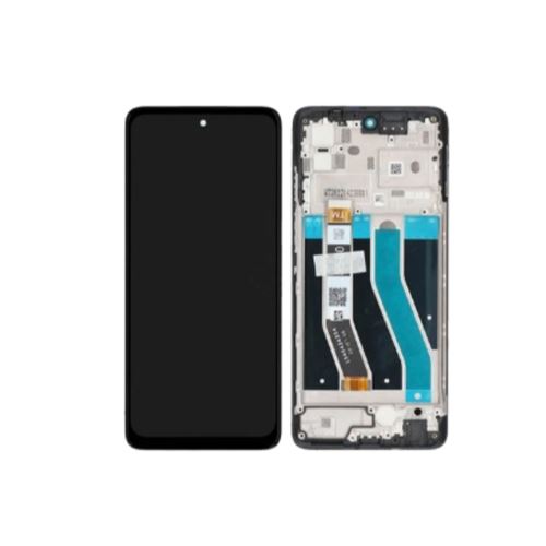 Original Ecran LCD et Vitre Tactile Avec Chassis Noir pour Motorola Moto G62 5G 5D68C20934