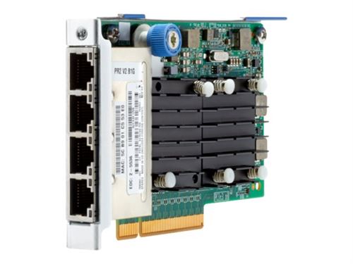 HPE QL41134HLCU - Adaptateur réseau - PCIe 3.0 x8 - 10 Gigabit SFP+ x 4 - pour ProLiant DL325 Gen10, DL345 Gen10, DL360 Gen10, DL380 Gen10, XL220n Gen10, XL290n Gen10