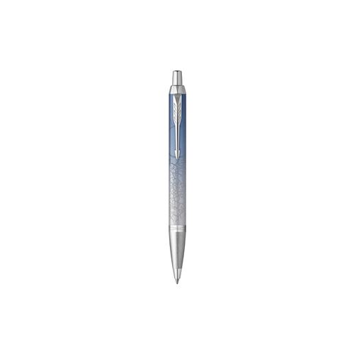 PARKER IM Premium Polar, Stylo bille, Dégradé de gris, recharge bleue pointe moyenne, Coffret cadeau