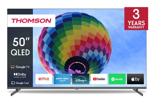 Thomson 50QG4S14 TV 139,7 cm (55 ) 4K Ultra HD Smart TV Wifi Gris