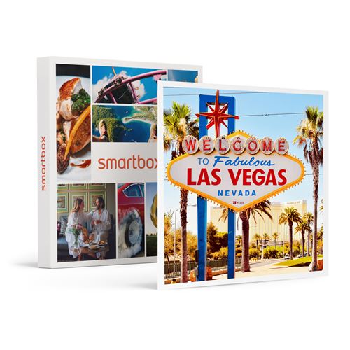 SMARTBOX - Coffret Cadeau Voyage à Las Vegas : 4 jours en hôtel 4* avec vol au-dessus du Grand Canyon-Séjour