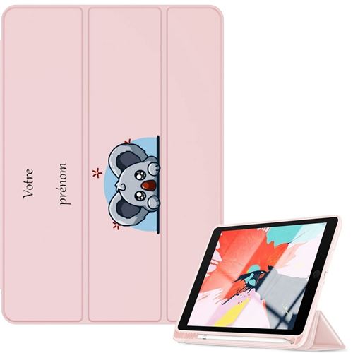 Housse Taperso Ipad MINI 6 rose avec motif koala manga