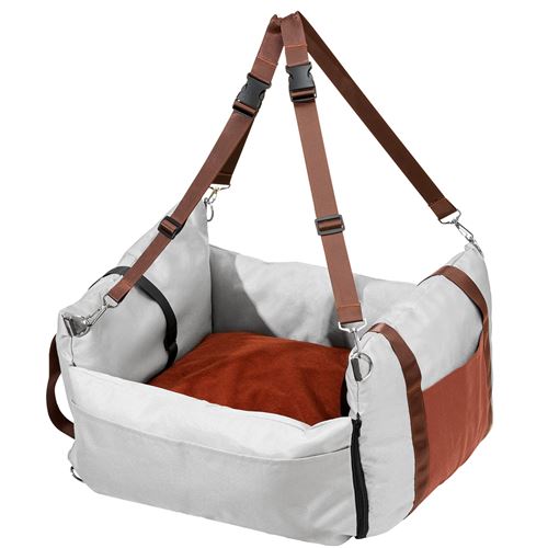 Comparer les prix de VEVOR Siège d'auto pour chiens de petite taille animaux de compagnie 11 kg gris