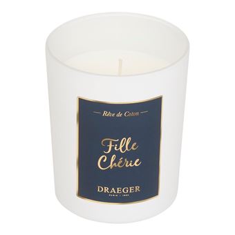 Bougie Cadeau - Fille Chérie - Draeger Paris