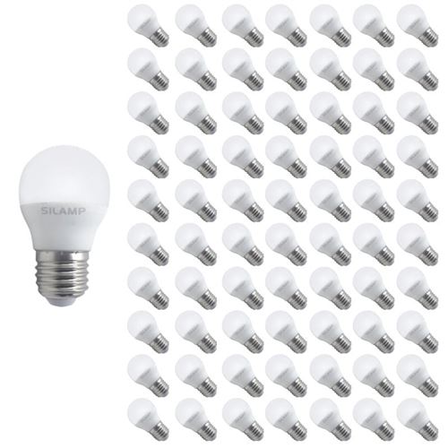 Ampoule LED E27 8W 220V G45 300° (Pack de 100) - Blanc Neutre 4000K - 5500K - SILAMP