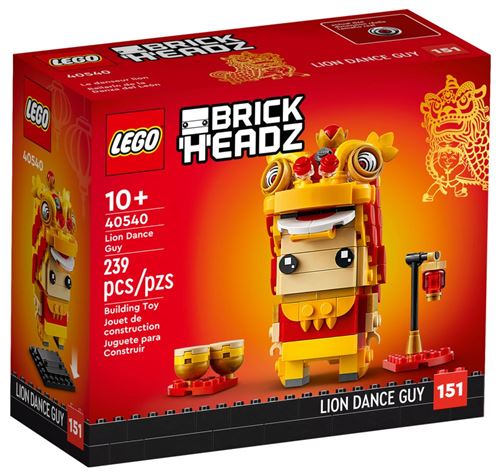 LEGO® BrickHeadz™ 40540 L'as de la danse du lion