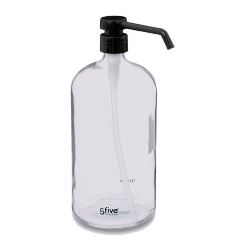 Non Communiqué Transparent Five Simply Smart - Distributeur De Savon "Pompe" 1L