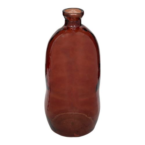 Atmosphera Créateur D'intérieur - Vase Bouteille En Verre "Uly" 73Cm Ambre - Image 3