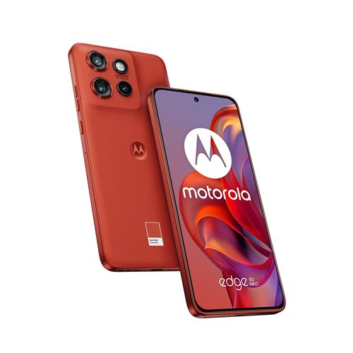 Motorola Edge 50 Neo 16,1 cm (6.36 ) Double SIM Android 14 5G USB Type-C 8 Go 256 Go 4310 mAh Rouge