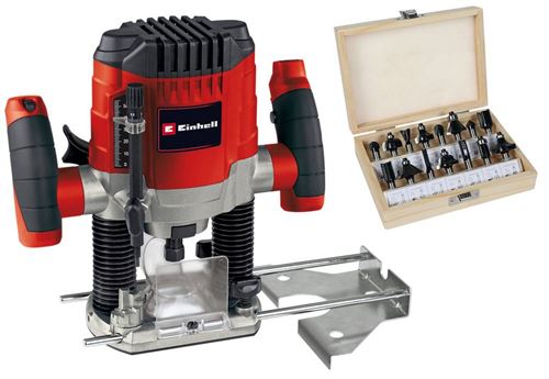 Einhell TC-RO 1155 E Défonceuse Électrique pour Fraisage de Précision avec Guide Parallèle et Adaptateur d'Aspiration - Image 3