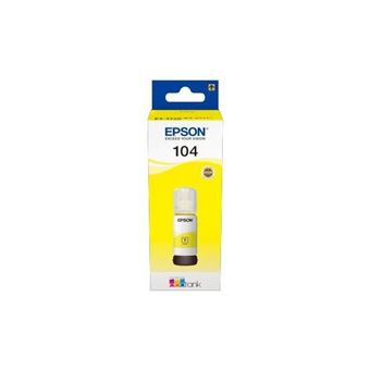 EPSON Kit de Remplissage d'Encre Epson EcoTank 104 - Cyan - Jet d'encre -  7500 Pages - 1