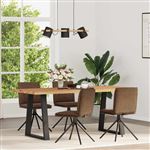 Banc En Bois Vieilli Fannie 180 Cm – Marron – Style Campagne