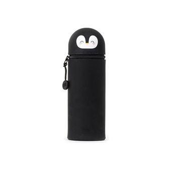 KAWAII 2 IN 1 SOFT SILICONE PENCIL CASE PENGUIN