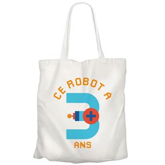 Fabulous Grand sac pour shopping Ce Robot À Ans Sac de courses