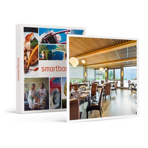 SMARTBOX - Coffret Cadeau Expérience gustative : savoureux dîner Menu gastronomique 7 Plats près de Chamonix-Gastronomie