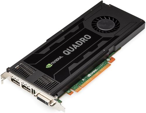 Nvidia Quadro K4000 3Go Gddr5 Pci-E Dvi Displayport