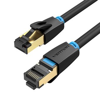 Câble Réseau Cat 8.1 Ethernet LAN - RJ45 S/FTP Blindé - Longueur Au Choix