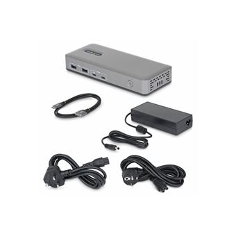 StarTech.com - Station d'accueil - pour ordinateur portable - USB-C 3.2 Gen 2 - 2 x DP - 1GbE - Royaume-Uni, Europe - 1