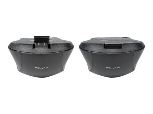 Vivanco IT-MS RF 1000 - Souris - droitiers et gauchers - optique - 3 boutons - sans fil - 2.4 GHz - récepteur sans fil USB - noir