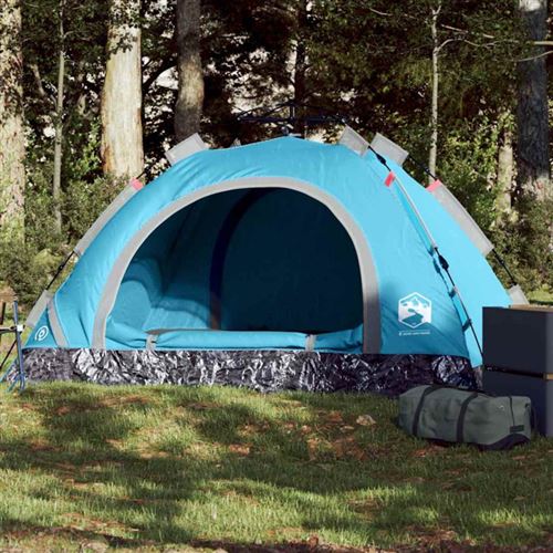 vidaXL - Camping - Tente - 2 Personnes - Bleu - Image 2